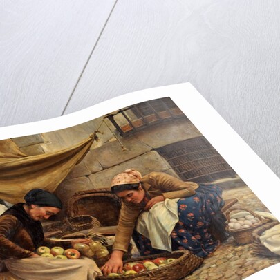 Spanish Market Women at Bilbao by Eusebio Perez de Valleurca