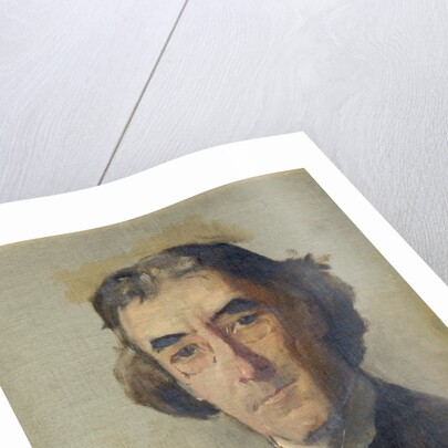 Sir Henry Irving, Study for his Jubilee Picture by William Ewart Lockart