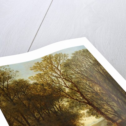 Lane near Enford Wilts by William Pitt