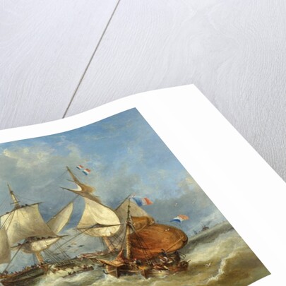 Scene in the English Channel by John Callow