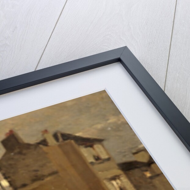 Stone Yard - Old Houses in Paris by Marie Cazin