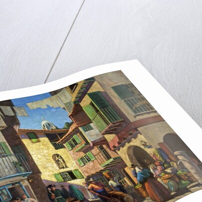Street Scene in Spain by Bernard Ninnes