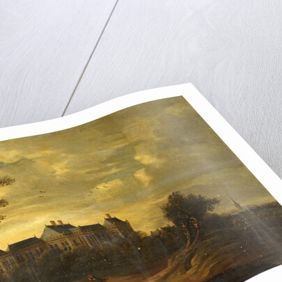 Dutch View of Building by Anonymous