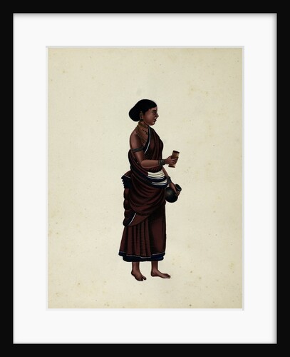 Oil Seller's Wife by Indian School