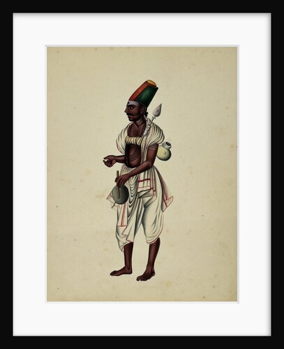 Mullebar Beggar by Indian School