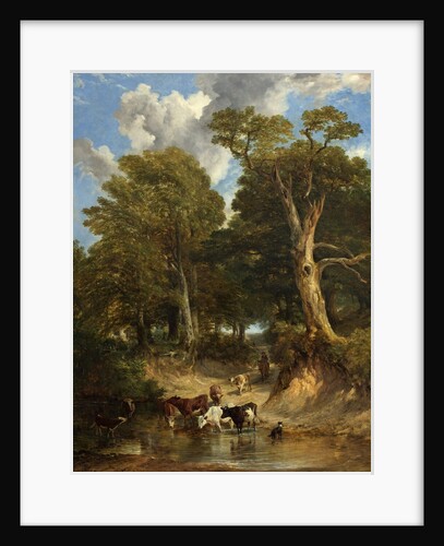 Oak Tree Ford by Frederick Richard Lee