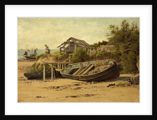 On the Cornish Coast by C. Saunders