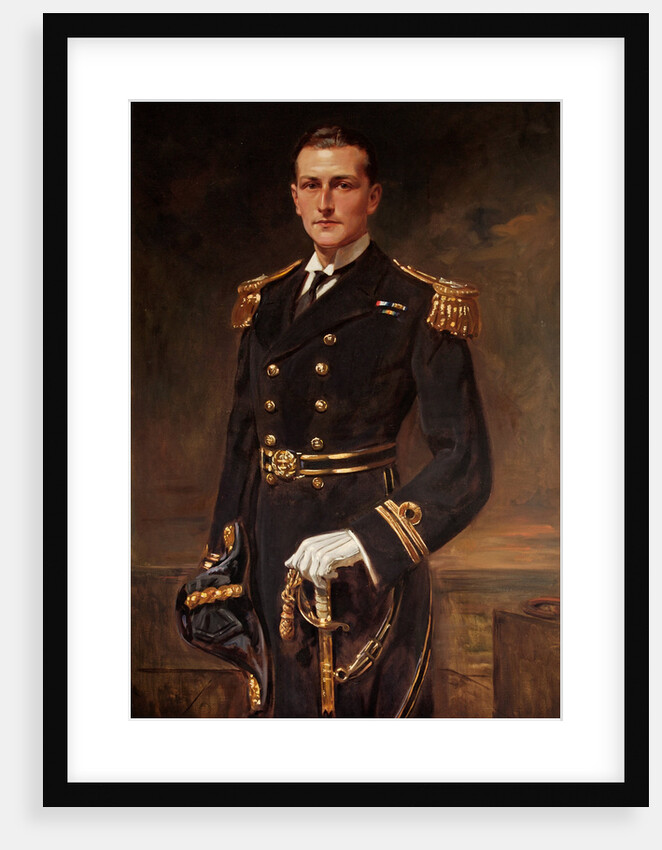 Lt. Edward Newdigate Boulton R.N. by Leon Sprinck