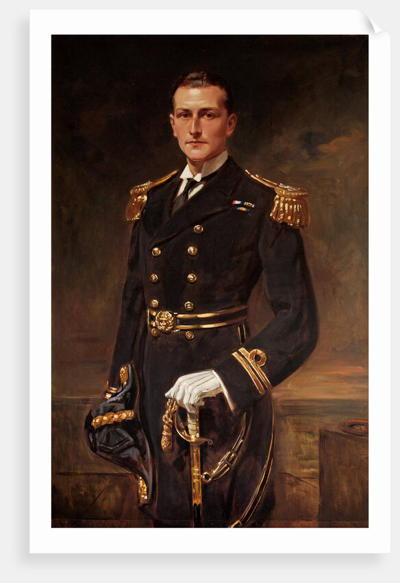 Lt. Edward Newdigate Boulton R.N. by Leon Sprinck