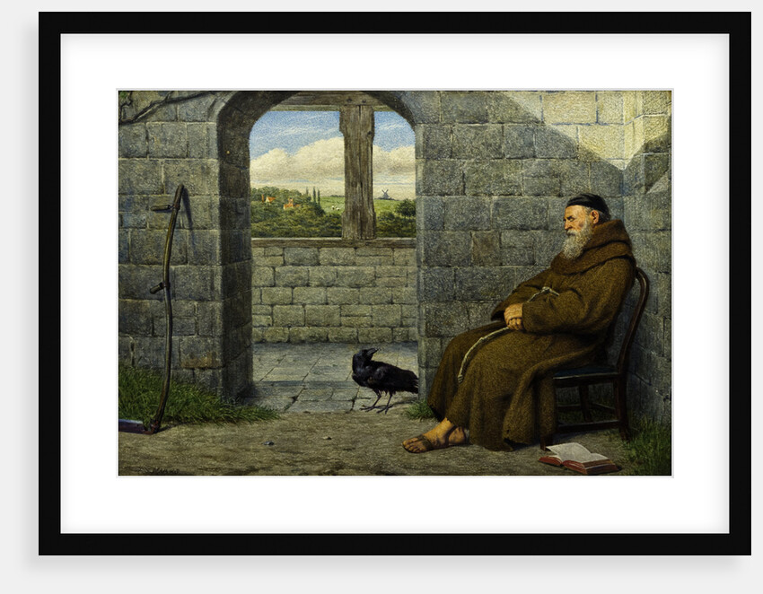 The Sleeping Monk by Henry Stacy Marks