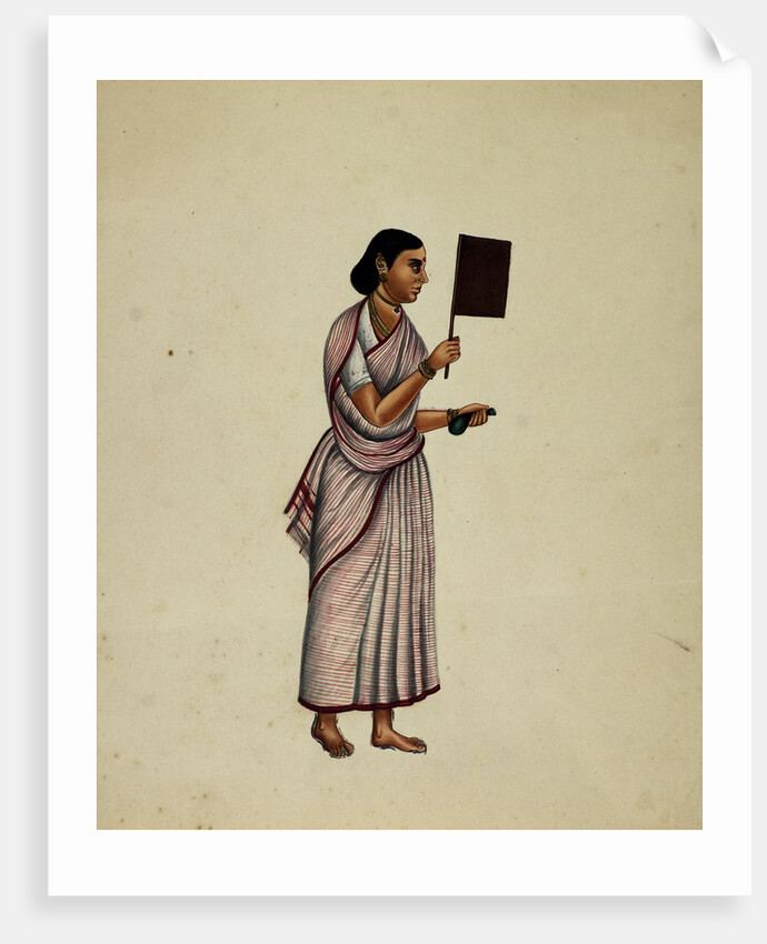 Mullebar Beggar's Wife by Indian School