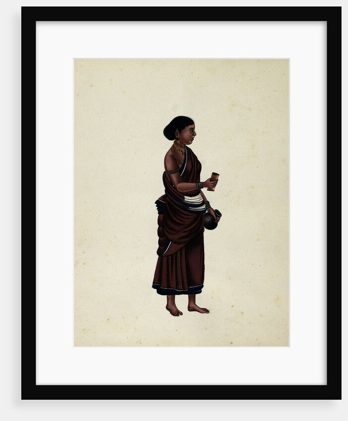 Oil Seller's Wife by Indian School