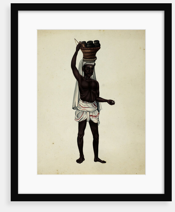 Oil Seller by Indian School