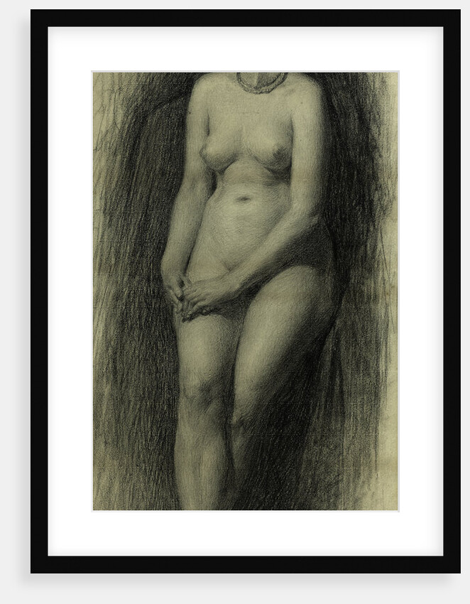 Standing Female Nude by Thomas Bromley Blacklock