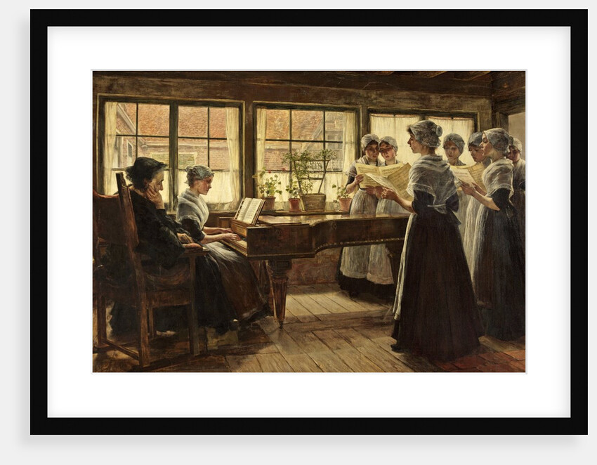 Luther's Hymn; 'Ein' Feste Burg ist unser Gott' [A Safe Stronghold Our God is Still] by Professor Walther  Firle