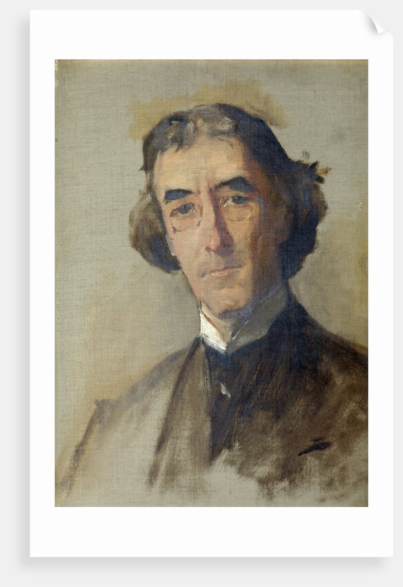 Sir Henry Irving, Study for his Jubilee Picture by William Ewart Lockart
