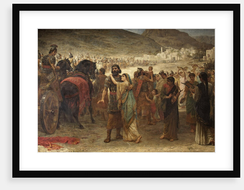 Jephthah's Vow; The Return by Edwin Longsden Long