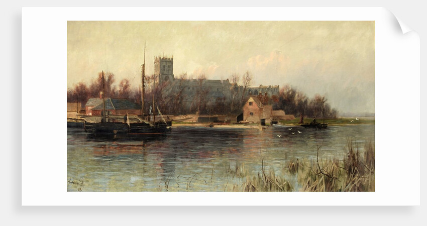 Christchurch Priory by Sidney Pike