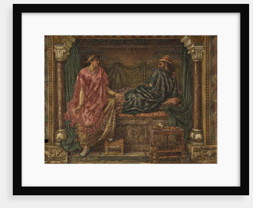 King Ahab's Coveting - Jezebel Promises Ahab to Obtain it by False Witness by Thomas Matthews Rooke