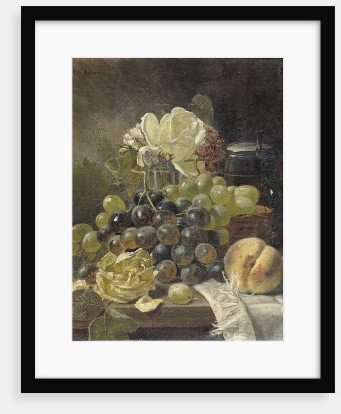 Still Life with a Rose by J. A. Thelwall