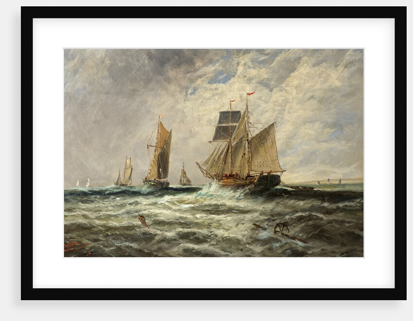Shipping in a Choppy Sea by E. Lara