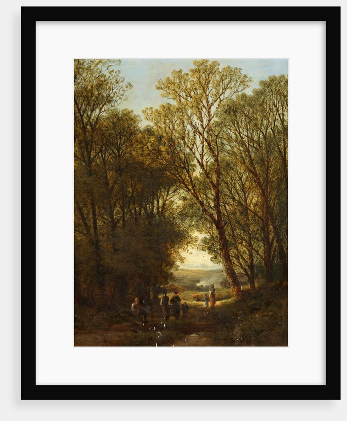 Lane near Enford Wilts by William Pitt