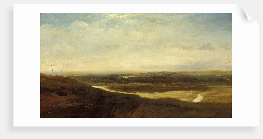 The Marshes, Cromer, Norfolk by Henry Bright