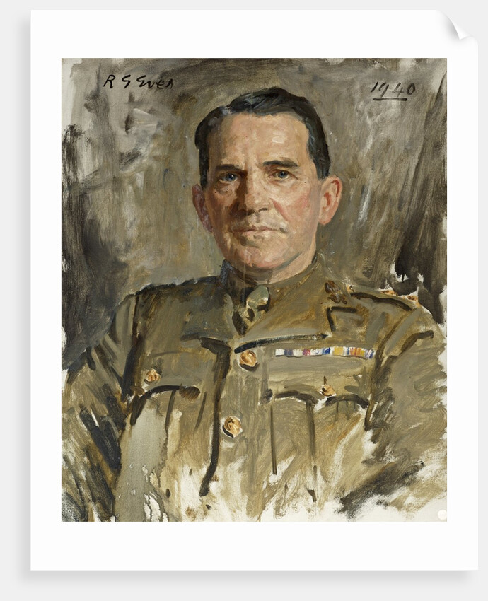 Lt Col J.V. McCormack MC by Reginald Grenville Eves