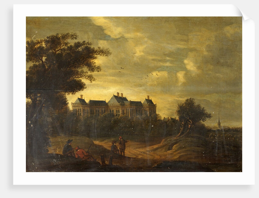 Dutch View of Building by Anonymous