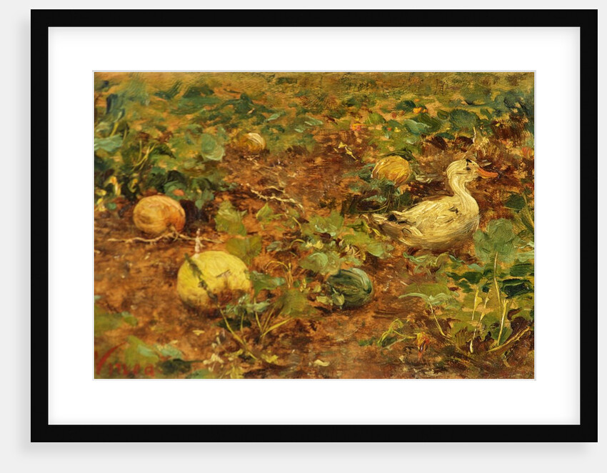 Vegetable Patch with Duck by Francesco Vinea