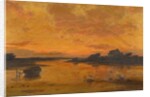 Towards Sunset [near Southampton Water] by Lauritz Holst