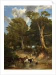 Oak Tree Ford by Frederick Richard Lee
