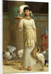 Alethe, Attendant of the Sacred Ibis by Edwin Longsden Long