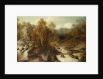 Landscape with Stream and Waterfall by Edmund John Niemann