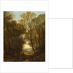 Lane near Enford Wilts by William Pitt