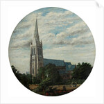 St. Peter's Bournemouth 1885 by A. E. Shelley