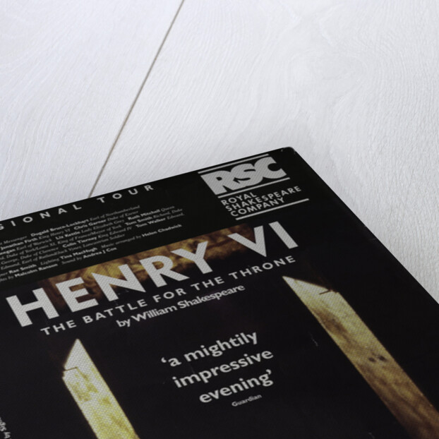 Henry VI - The Battle for the Throne, 1994/5 by Katie Mitchell