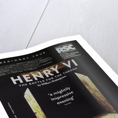 Henry VI - The Battle for the Throne, 1994/5 by Katie Mitchell