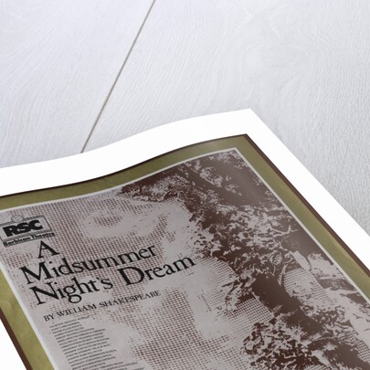 A Midsummer Night's Dream, 1982 by Ron Daniels