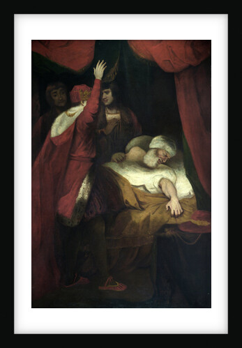 Henry VI, Pt. 2, Act III, Sc. iii, The Death of Cardinal Beaufort. by Joshua Reynolds