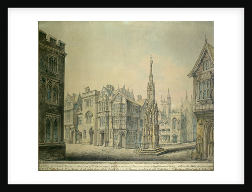 Design for stage settings, 1808 : Capon's all-purpose set for Kemble's history plays by William Capon