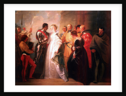 Othello, Act II, Sc. i, The Return of Othello by Thomas Stothard