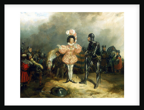 Henry IV, Pt. 1, Act I, Sc. iii, Hotspur and the Fop by John Samuel Egbert Jones