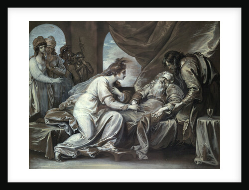 Lear and Cordelia by Benjamin West