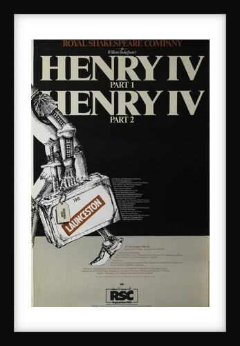 Henry IV Part 1 and Part 2, 1980 by Bill Alexander