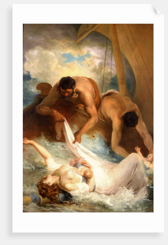 Portrait of Henry Urwick (1859-1931) as Shylock by Walter Urwick