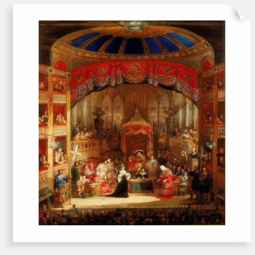 Henry VIII, Act II, Sc. iv, The Trial of Queen Katharine. by Henry Andrews
