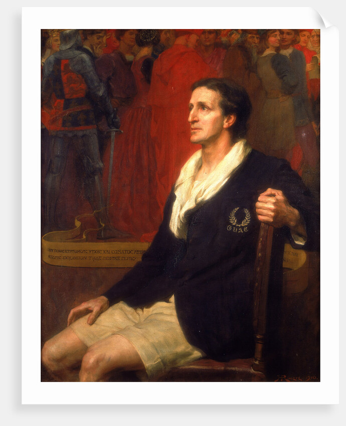 Portrait of Frank Benson, Esq. for Stratford upon Avon by Hugh Goldwin Riviere