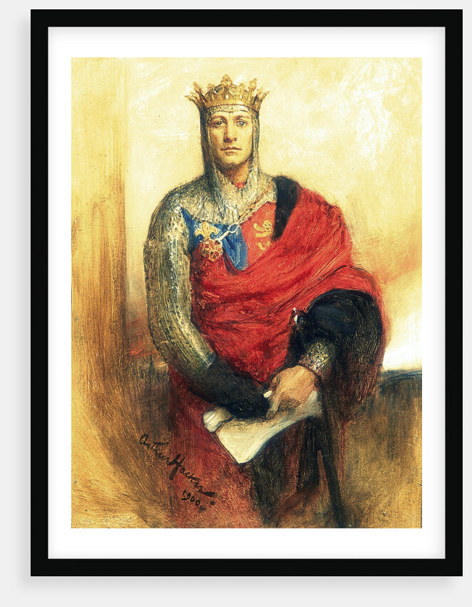 Lewis Waller as Henry V by Arthur Hacker