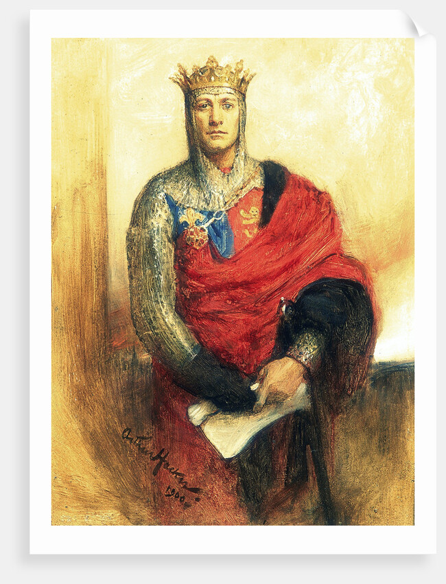 Lewis Waller as Henry V by Arthur Hacker